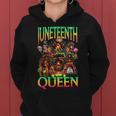 Junenth Black Queen Afro African American Women Hoodie