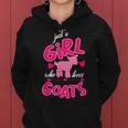 Just A Girl Who Loves Goats Love Arrow Women Hoodie