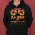 Just A Girl Who Loves Sunshine And Wingsuit Flying For Woma Women Hoodie