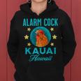 Kauai Hawaii Alarm Cock Chicken Rooster Souvenir Women Hoodie