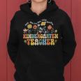 Kindergarten Teacher Appreciation Teaching Wildflowers Women Hoodie