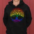 Lgbt Pride Month Tree Life Rainbow Gay Lesbian Women Hoodie
