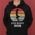 Line Dance Mom Musique Country Western Dancer Avec Col En V Sweat à capuche femme
