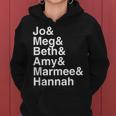 Little Character List Women Hoodie