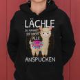 Llama Lächle Du Kannst Sie Nicht Anspcken Alpaca Lächle Du Kannst Sie Nicht An S Kapuzenpullover für Damen