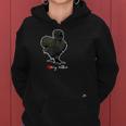 I Love My Black Silkie Chicken Women Hoodie