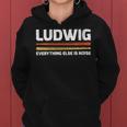 Ludwig Everything Else Is Noise Classical Music Drum Sticks Women Hoodie