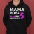 Mama Loading Mutter 2024 Wird Geladen Mama Kapuzenpullover für Damen