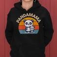 Mama Panda Geschenk Liebe Und Humor Kapuzenpullover für Damen