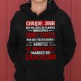 Mangez Du Saucisson Exclusif Limitée Sweat à capuche femme
