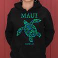 Maui Hawaii Sea Turtle Boys Girls Vacation Souvenir Women Hoodie