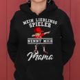 Mein Lieblings Spieler Nennt Mich Mama Football Mama Kapuzenpullover für Damen