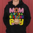 Mom And Dad Birthday Boy Monkey Family Matching Women Hoodie