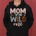 Mom And Dad Of The Wild One Birthday Girl Family Party Decor Women Hoodie