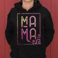 Muttertag Ma Ma Rosa Mom Life Muttertag Mama Modus Kapuzenpullover für Damen