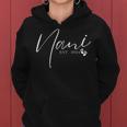 Nani Est 2024 Promoted To Nani First Time New Grandma Women Hoodie