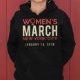 New York City Nyc Ny Women's March January 19 2019 Women Hoodie