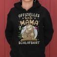 Offizielles Beste Mama Schlaf Faultier-Familie Kapuzenpullover für Damen