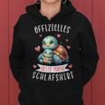 Offizielles Beste Mama Schlaf Muttertag Schildkröte Kapuzenpullover für Damen