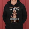 Otter Sind Süß Seeotter Children's Women's Girls' Kapuzenpullover für Damen