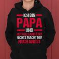 Papa Und Notfallsanitäter Notfallsanitäter Papa Kapuzenpullover für Damen