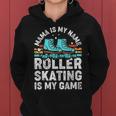 Patines Patines Patinador Mama Patinaje Mama Sudadera con capucha para mujer