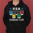 Patriot Olympic Usa Drinking Team Beer Women Hoodie