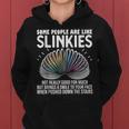 Some People Are Like Slinkies Sarcastic Graphic Women Hoodie