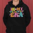 In My Principal Era Groovy Back To School Teacher Life Women Hoodie