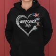 Proud Air Force Wife Air Force Graduation Wife Usaf Wife Women Hoodie