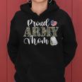 Proud Army Mom Matching Family Camoun Pattern Matching Women Hoodie