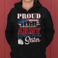 Proud Army National Guard Sister US Military Women Hoodie