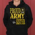 Proud Army Sister Military Pride Women Hoodie