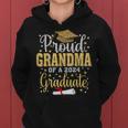 Proud Grandma Of A 2024 Graduate For Family Graduation Women Hoodie