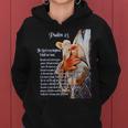 Psalm 23 Christian Bible Scripture The Lord Is My Shepherd Women Hoodie