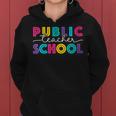 Public School Teacher Women Hoodie