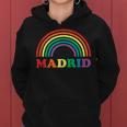 Rainbow Pride Gay Lgbt Parade Madrid Women Hoodie