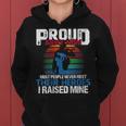 I Raised My Hero Army For Military Veteran Mom Idea Women Hoodie