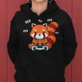 Red Panda Red Panda Gamer Kapuzenpullover für Damen