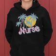 Retro 80S 90S Nurse Life Nursing School Camping Trendy Women Hoodie