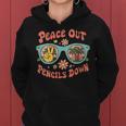 Retro End Of School Year Teacher Summer Last Day Women Hoodie