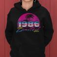 Retro Sunset 1986 Limited Edition Vintage Women Hoodie