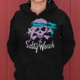 Salty WenchGirl Pirate Skull Crossbones Anchor Women Hoodie