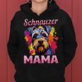 Schnauzer Dog Breed Pet Schnauzer Mama Kapuzenpullover für Damen