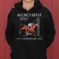 Secretariat 1973 Horse Racing Women Hoodie