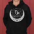 Signo Del Horóscopo Del Zodiaco De Capricornio Tarot Astrológico Cuello Sudadera con capucha para mujer