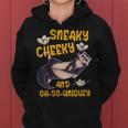 Sneaky Cheeky And Oh-So-Uniquey Weasel Lover Women Hoodie