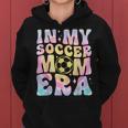 In My Soccer Mom Era Tie Dye Groovy Women Hoodie