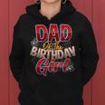 Spider Web Birthday Party Costume Dad Of The Birthday Girl Women Hoodie