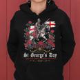 St Georges Day Outfit Idea For & Novelty English Flag Women Hoodie
